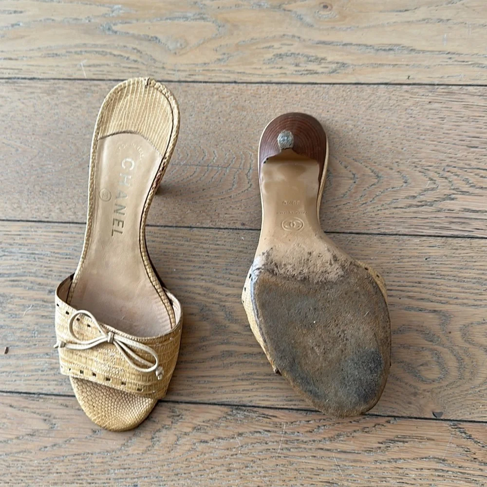 vintage chanel mules - Picture 3 of 3
